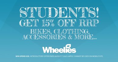 Wheelies Student Discount